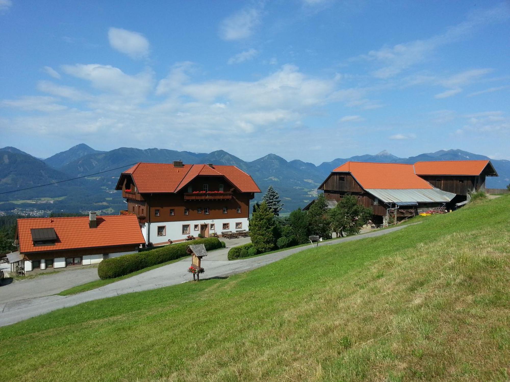 Pension Bauernhof Baumgartner Stanahof Fresach Exteriér fotografie
